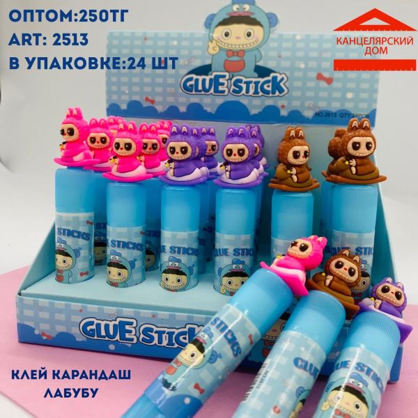 Клей карандаш лабубу