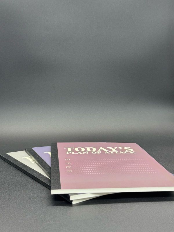 Блокнот планер А5 в линейку мягкий обложка