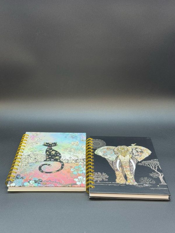 Блокнот Слон и Кошка