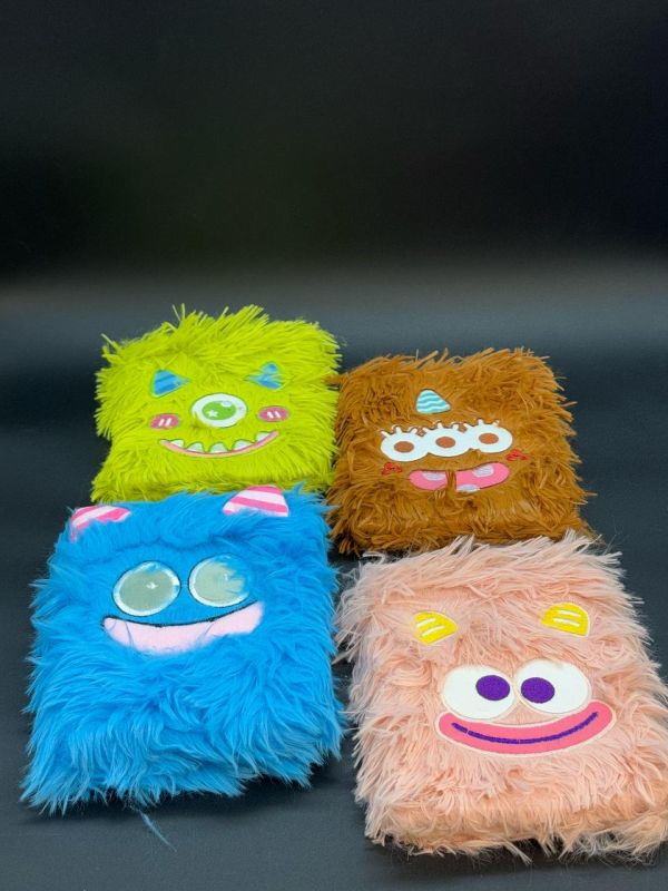 Блокнот Монстр меховые