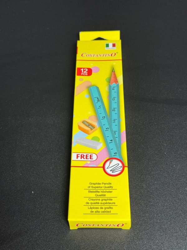 Карандаш простой HB в упаковке 12шт. Costantino