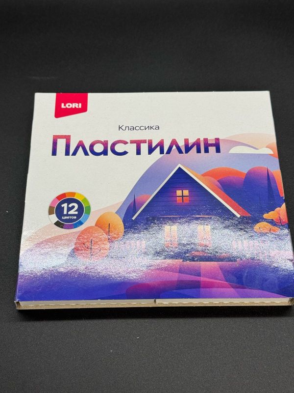 Пластилин 12цв LORI