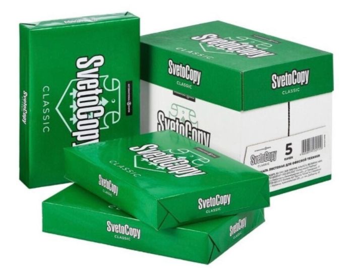 Бумага SvetoCopy Classic, А4, 500 листов, матовое покрытие