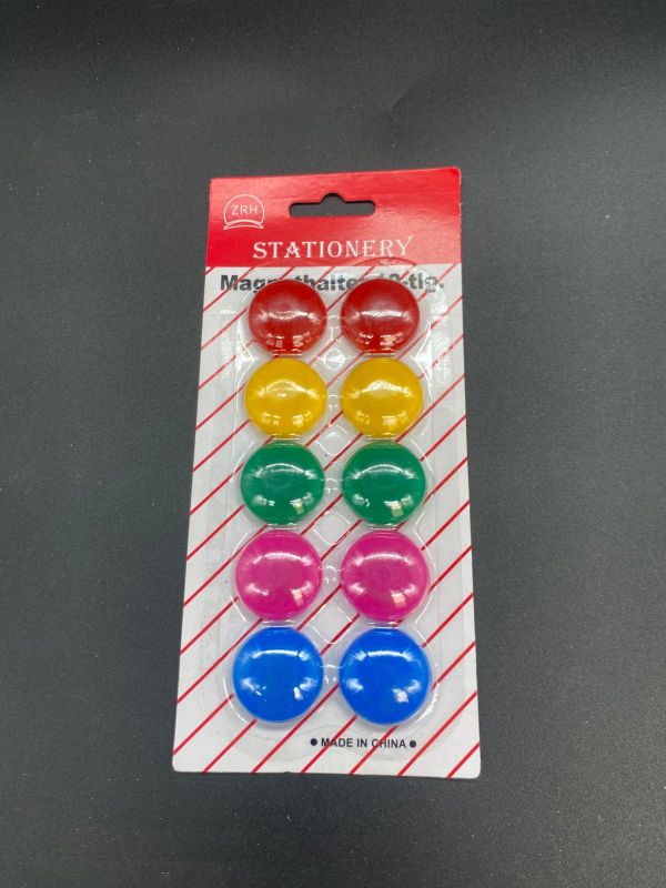 Магнит цветной 10шт