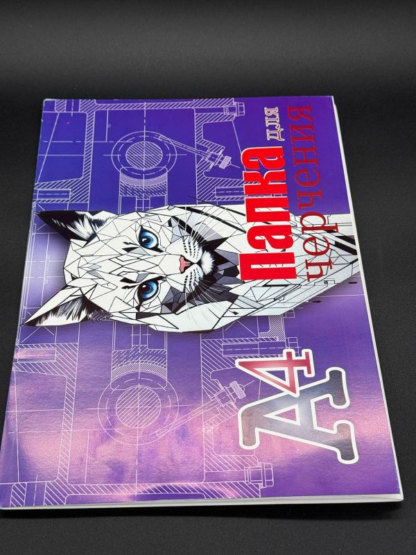 Папка для черчения А4 10 листов