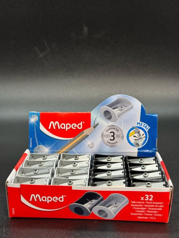 Точилка металлическая ручная Maped