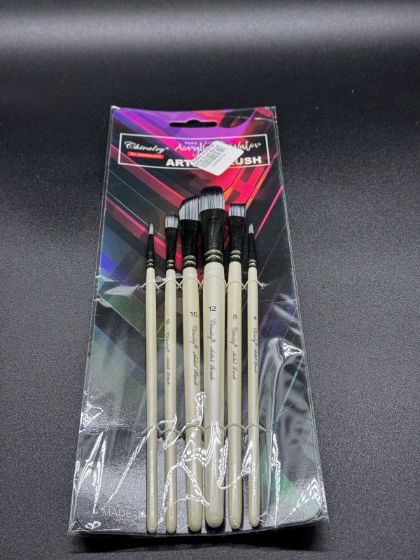 Набор кисточек Artist brush белые