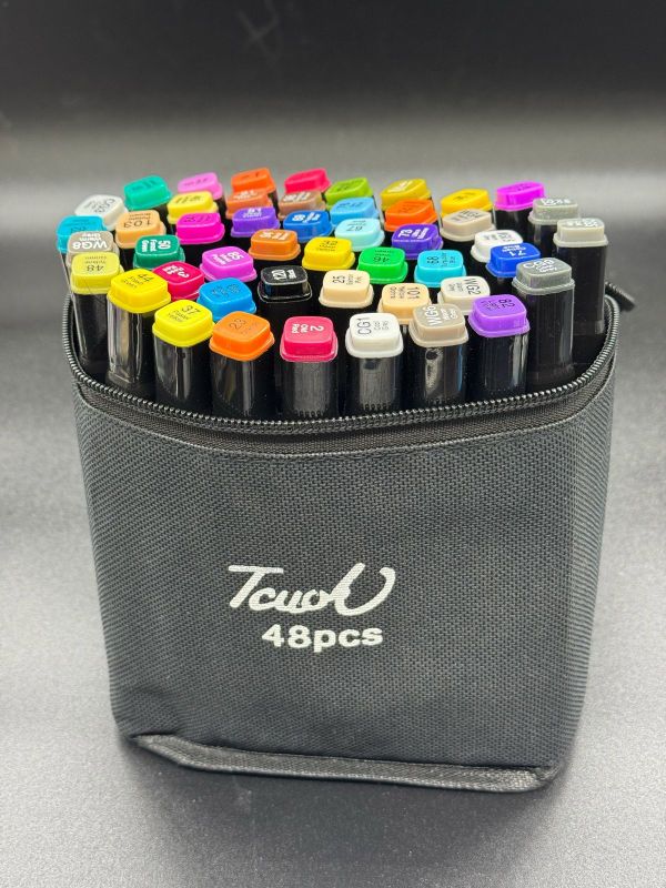 Тач маркер 48цв двухсторонний