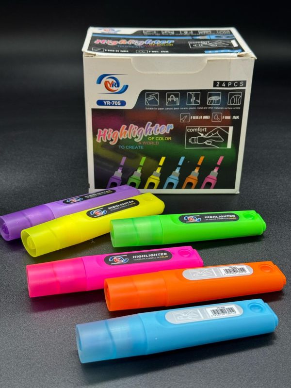 Маркер Highlighter YR-705 в упаковка 24шт
