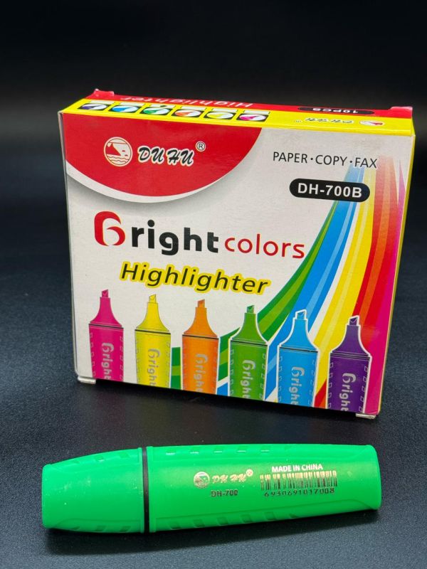 Маркер Highlighter DH-700B 10цв зеленный