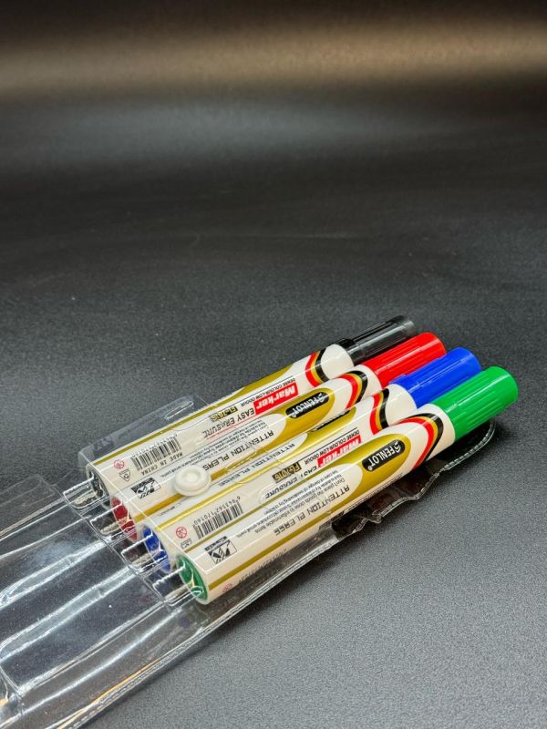 Маркер в наборе для доски 4цв