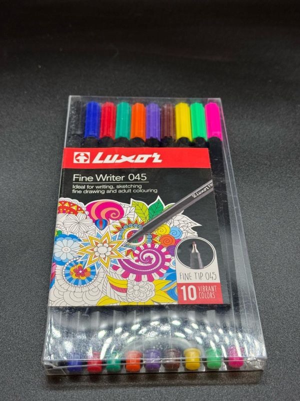 Линер цветной  в наборе 10шт LUXOR 045