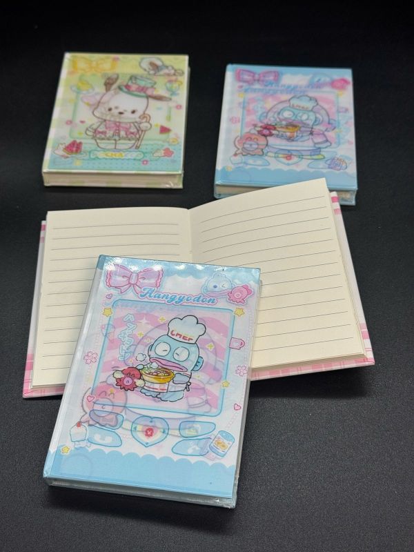 Блокнот с персанажами размер 80*110мм 3 D