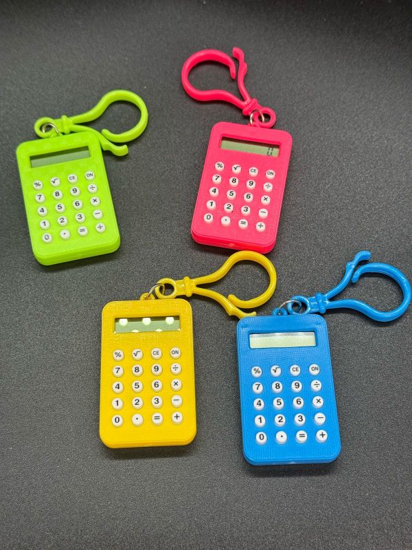 Мини карманный калькулятор брелок