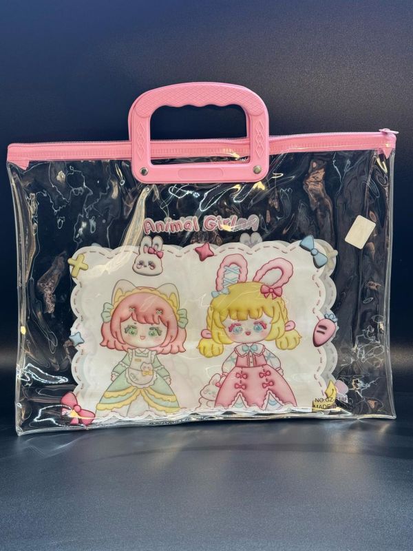 Папка для труда А4 прозрачная