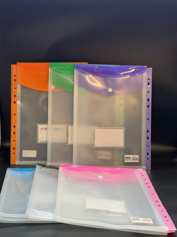 Папка с кнопками с перфорацией