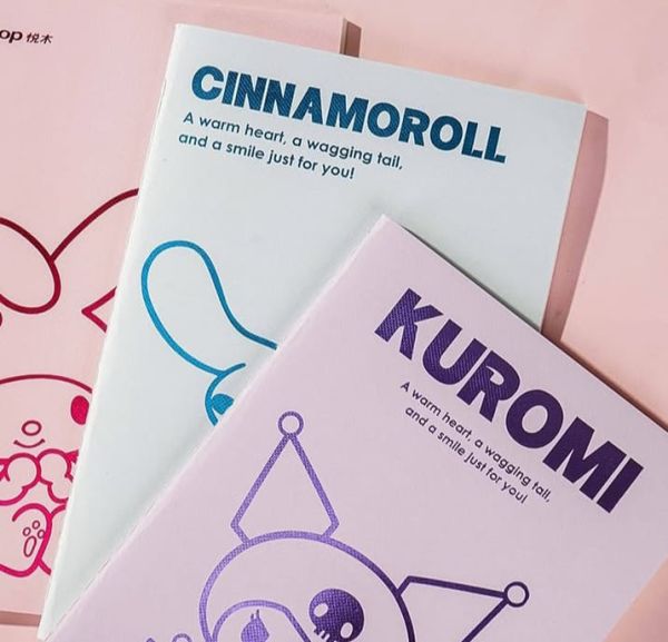 Блокнот с персонажами А5 в линейку