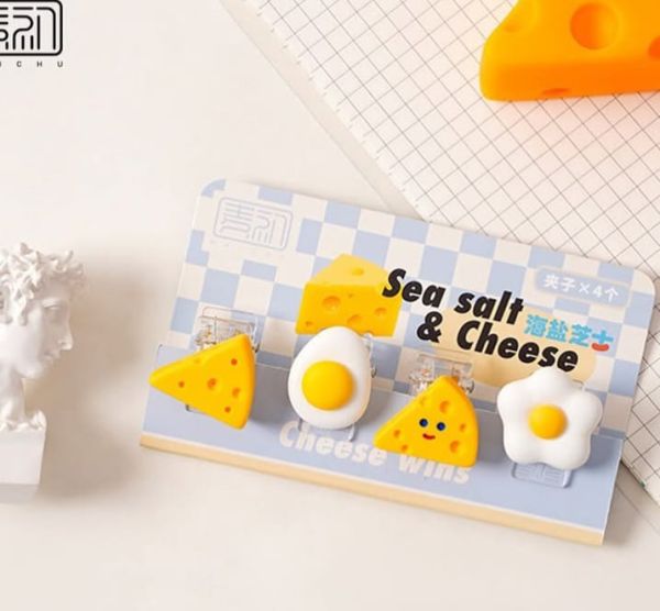 Зажим для бумаг "Яйцо"