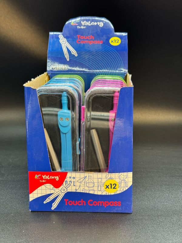 Готовальная 2 предмет YL88183 в упаковке 12шт