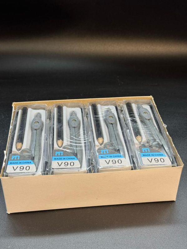 Готовальная 2 предмет V90 в упаковке 12 шт