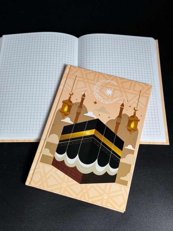 Блокноты мусульманские А5 в упаковке 24шт твердый переплет в клетку