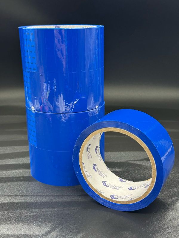 Скотч синий 45х50 в коробке 60шт