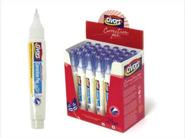Корректор ручка "CIVORS" 7мл в пачке 24шт