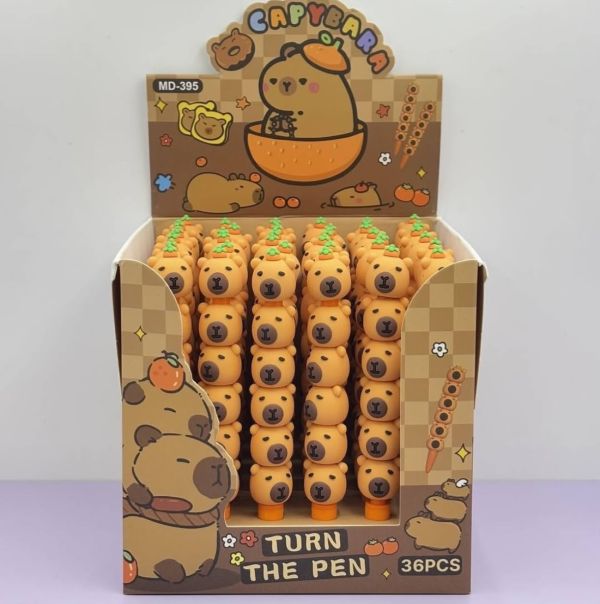 Ручка «Капибара» синий пастой гелевые стержень 0,5мм