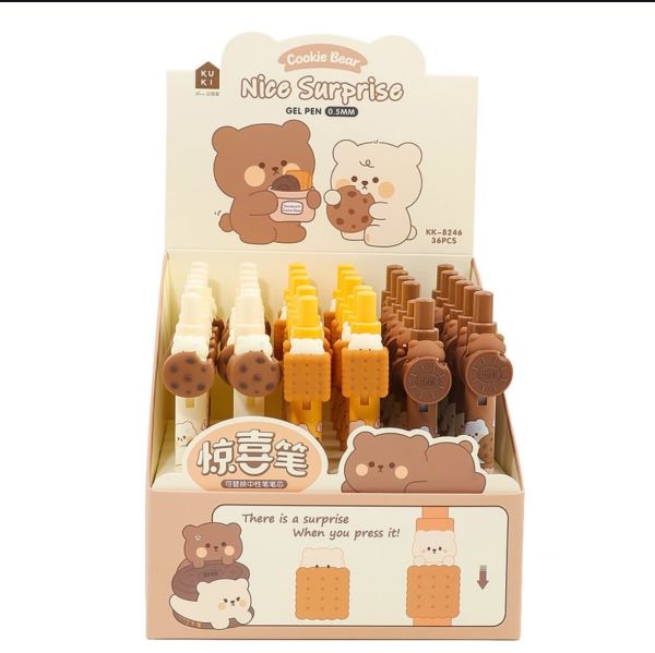 Ручка «Панда» синий пастой гелевые автоматический стержень 0,5мм