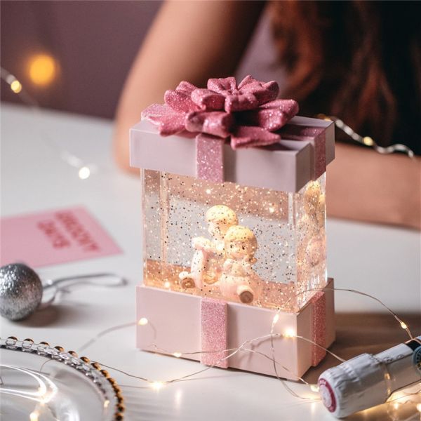 Хрустальный шар музыкальный с подсветкой