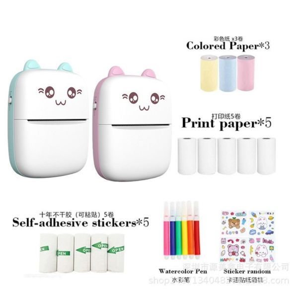 Минни принтер детский карманный