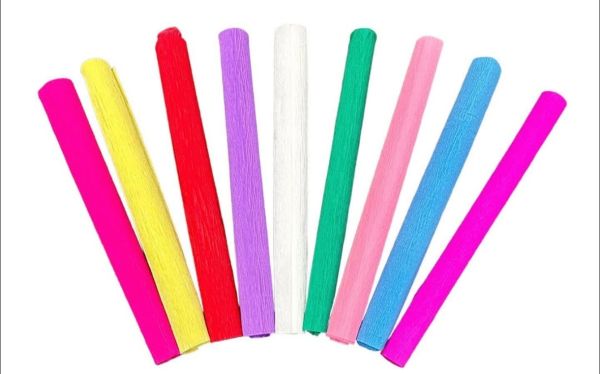 Гофра все цвета в руллонах в коробке 100шт