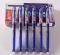 Ручки пиши-стирай в упаковке 12шт синий стержень
